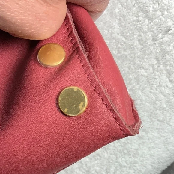 NWOT - Hammitt Small Tony Pink Leather Crossbody Bag - Picture 10 of 16